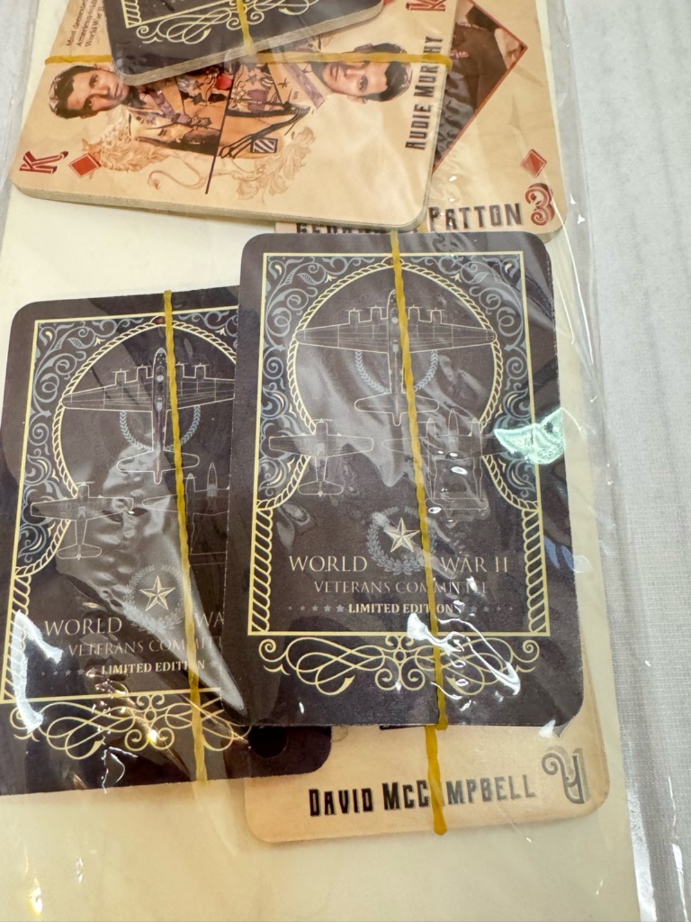 Heroes of World War II Limited Edition Playing Cards Sealed New - Picture 7 of 7